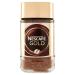 NESCAF Nestl Nescaf Gold Caff Soluble Instant Coffee with roasted and ground coffee gluten-free in a glass 50g