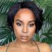 6 Inch 1B Human Hair Pixie Cut Wig for Black Women - Bilisar Short Pixie Wig - Buy Online on GoSupps.com