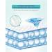 Health Pad for Bladder Weakness | 10 Disposable Incontinence Bed Inlays | 6-Layer Protection | 80x90cm for Pets & Seniors - Buy Online on GoSupps.com