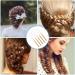 Gobesty 10pcs Hair Extension Loop Needle Threader & Beading Tool - Perfect for Hair & Feather Extensions | International Shipping Available - Buy Online on GoSupps.com