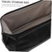 TOGEVAL Hair Dryer Storage Bag Hair Roller Curly Hair Blow Dryer Hairdryer Curls Fabric Travel Curling Iron 36.00X15.50X13.00CM Black - Buy Online on GoSupps.com