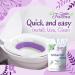 Fivona Yoni Steam Kit Over Toilet Seat | Blue Moon Recipe for Detox, Cleansing, PH Balance, and Odor Control - Buy Online on GoSupps.com