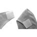 Cre9tive Waterproof Bib for Adults - Grey Eating Apron for Seniors | Shop Internationally - Buy Online on GoSupps.com