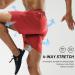 MIER Men's Red Workout Running Shorts - Lightweight & Quick Dry - Buy Online on GoSupps.com