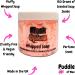 Black Opium Whipped Soap Body Wash - 150g - Natural Oils and Butters - Perfume Scent - Vegan Friendly - Puddle of Wax - Made in the UK - Buy Online on GoSupps.com