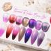Autumn Gel Nail Polish Colour Changing Gel Nail Polish Thermal Chameleon Gel UV Gel Soak Off Nail Art Pastel Gel Brown Glitter Orange Gold Purple (URB117) - Buy Online on GoSupps.com