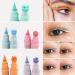 Double-Headed Liquid Eye Liner Stamp Waterproof Quick-Drying Sweat-Proof Eye Liner Stamps | Star Moon Heart Flower Colorful Winged Eye Liners Double Ended 2-in-1 Eye Makeup Pen for festival - Buy Online on GoSupps.com