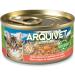 ARQUIVET Pack 24 units. White tuna and salmon in sauce - Gourmet food based on 100% natural ingredients - Pack 24 units - 80g - Buy Online on GoSupps.com
