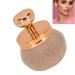 Mushroom Head Makeup Brush - Soft Loose Powder Brush with Rose Gold Electroplated Handle for Blush & Powder | Portable & Versatile - Buy Online on GoSupps.com