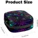 Sanitary Napkin Storage Bag | Halloween Pattern Period Pouch for Women & Teen Girls | Menstrual Cup & Nursing Pad Holder (Multicolor) - Buy Online on GoSupps.com