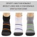 COOVAN Men's Ankle Socks - 6 Pairs Breathable Cushion Running Low Cut Socks with Ankle Support - White - Buy Online on GoSupps.com
