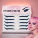 Autocollants pour Eye Liner | D calque Fard Paupi res Femme - Adh sif Tenue Longue Bandes Pour Sorties Danse Voyage Sc ne M res Bleu - Buy Online on GoSupps.com