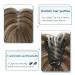 SARO-UP 10 Real Human Hair Clip-In Hair Topper for Women with Thinning Hair - Medium Brown & Honey Blonde (P4/27) - Hair Extensions for Thinning Hair/Hair Loss - Buy Online on GoSupps.com