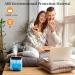 Beioue 1000ML Cool Mist Humidifier with Night Light - Home, Bedroom, Office, Travel - Black - Buy Online on GoSupps.com