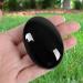 Xiannvxi 2.4 Black Obsidian Worry Stones - Natural Polished Crystals for Healing & Meditation - Buy Online on GoSupps.com