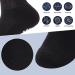 ZIHUA Diabetic Socks 6 Pairs - Non-Binding Bamboo Hospital Crew Socks for Men and Women - Extra Wide, Non-Slip, Black+Grey, Size 13-15 - Buy Online on GoSupps.com