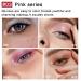 BINGBRUSH 12 Colors Glitter Gradient Eyeshadow Stick Set - Waterproof Shimmer Pink Eye Makeup for Smoky Looks | International Shipping Available - Buy Online on GoSupps.com