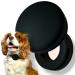 moosh Silicone Airtag Holder for Dogs and Cats | Perfect for Pet Trackers | Safe & Stylish Black