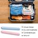 Portable Toothbrush Case Set - 2 Pack | Travel-Friendly Toothbrush Covers for Family - Blue & Pink - Buy Online on GoSupps.com