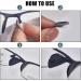 GorgeCraft 25 Pairs Non-Slip Silicone Nose Support Cushions for Glasses Soft Replacement Mats for Sunglasses & Sports Eyewear - Buy Online on GoSupps.com