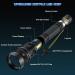 Cinlinso Rechargeable Flashlight | 150000 Lumens Super Bright LED | 7 Modes COB Work Light | IPX6 Waterproof | Handheld for Hunting, Camping, Emergencies - Black - Buy Online on GoSupps.com