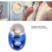Beard Trimmer for Men Stainless Steel Electric Cordless USB Rechargeable Beard Hair Trimmer Electric Beard Clipper Fine Trimming Portable Beard Trimmer for Travel Use Electroplated Blue - Buy Online on GoSupps.com