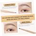 DRESSOOS 3pcs double ended eyebrow pencil waterproof eyebrow pen Eyebrow Pencil Dark Brown Makeup Accessories - Buy Online on GoSupps.com