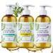 Brittanie's Thyme Organic Natural Hand Soap - Castile Soap Made Olive Oil And Natural Luxurious Essential Oils. Vegan & Gluten Free (Bergamot/Lavender/Lemongrass)