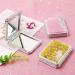 Mlysnd Pocket Mirror - 2 Pack Foldable Mini Makeup Mirrors - Portable Double-Sided Round & Square - Pink & Gold - Buy Online on GoSupps.com