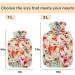 Buy Naanle Cherry Blossom Hot Water Bottle - 2L Heat Bottle for Back Pain Hand & Foot Warmer Neck Warmth & Cold Therapy - International Shipping Available - Buy Online on GoSupps.com