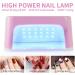 268W UV Nail Lamp - Professional LED Nail Dryer with 4 Timers & 45 Beads for Gel & Acrylic Nails LimeGirl Pink - Buy Online on GoSupps.com