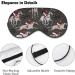 Riders Riding Running Horses Sleep Mask - Adjustable Strap, Light Blocking Eye Cover for Sleeping, Travel, and Nap - Men and Women - Buy Online on GoSupps.com