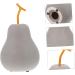 Zerodeko 1pc Simulated Fruit Ornaments Decorative Apples Tv Stand Decor Items Home Accents Decor Porcelain Figurine Bookcase Decor Work Desk Decor Vegetables Accessories Christmas Ceramics Silver M - Buy Online on GoSupps.com
