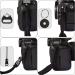 Adjustable Nylon Camera Wrist Strap for DSLR, GoPro, Canon, Fuji - Black | Quick Release Hand Strap for Mirrorless Cameras - Photographers Paracord - Buy Online on GoSupps.com