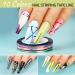 FANDAMEI Nail Art Rhinestones Kit with Glue Gel and Decorative Gems - Nail Rhinestones, Rivet, Pearl, Butterfly Glitter, Foil Flakes, Opal Chunky Glitter - Nail Art Brush Tools Included - Buy Online on GoSupps.com
