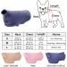 Docio Dog Sweater | Soft & Warm T-Shirt for Small Dogs & Cats | Spring Clothes Coat | Lilagrau (1 Pack) - Buy Online on GoSupps.com