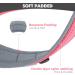 Joytale Softly Padded Neoprene Dog Collar for Small Dogs - Reflective Nylon Pink - 1 Pack - Buy Online on GoSupps.com