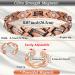 Cigmag Copper Bracelet for Women - Ultra Strength Magnet, 99% Pure Copper, Adjustable Tool & Gift Box - Magnetic Field Therapy - Buy Online on GoSupps.com
