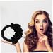 Heatless Curls Headband Soft Satin Black Heatless Curlers Heatless Curls Overnight for Long Hair Elastic Hair Curlers to Sleep in Hair Styling Tools - Buy Online on GoSupps.com
