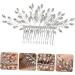 Beatifufu Hair Comb Bridesmaid Hair Accessories Hair Accessories for Women Womens Hair Clips Pearl Hair Barrettes Wedding Tiara Pearl Hair Pin Rhinestone Hair Side Comb Rhinestones - Buy Online on GoSupps.com
