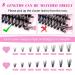DIY Lash Extension Kit - 280pcs Individual Volume Lashes (9-16mm) with Bond Seal & Applicator Tool - Perfect for Home Eyelash Extensions - Buy Online on GoSupps.com