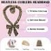 Heatless Overnight Hair Curls - Long Hair Curling Band & Non-Slip Tie | Leopard Print Hair Curler - Buy Online on GoSupps.com
