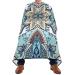 Waterproof Barber Cape -vintage flower pattern 23 Cheetah Haircut Bib for Men Unisex Hair Cutting Cape(8rp1a)
