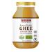 Grass-Fed Cultured Brown Butter Ghee Certified Paleo Keto Certified Truly Grass Fed Certified Casein and Lactose Free (29 oz) Glass Jar