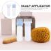 Beaupretty 2pcs Hair Dye Bottles & Tools Set | Compact Wallet Evil Eye Ornament Comb & Color Brush for Hair Oiling & Styling - Buy Online on GoSupps.com