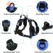 Joytale Reflective Dog Harness for Large Dogs - Adjustable Soft Padded Breathable with Control Handle - XL Navy Blue - Perfect for Training & Daily Walks - Buy Online on GoSupps.com