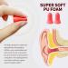 84pairs Ear Plugs for Sleeping Noise Cancelling 38dB Sound Blocking Earplugs Soft Foam Trumpet - Buy Online on GoSupps.com