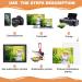 15Pcs Double-Sided Sublimation Blanks Canvas for DIY Halloween & Christmas Photos - 8x10 Picture Frame Decorative Pads - Buy Online on GoSupps.com