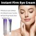 Retinol Eye Cream Eye Cream for Dark Circles and Puffy Eyes Anti-Age Eye Cream Eye Cream for Wrinkles with Hyaluronic Acid and Caffeine Anti-Wrinkle Eye Cream Instant Wrinkle Remover for Men and Women - Buy Online on GoSupps.com